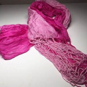 Elegant Pink Scarf